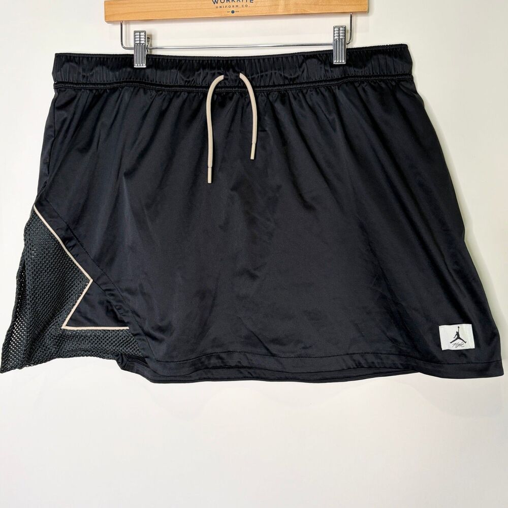 Nike Jordan Essentials Skirt Skort Loose Fit Active Black Spandex Short Women 1X